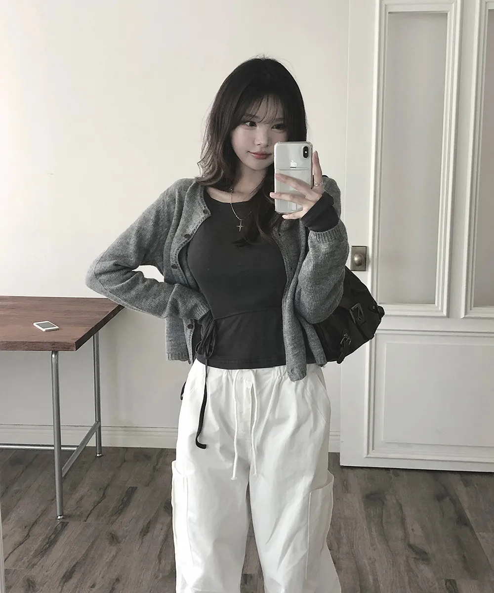 바지 모델 착용 이미지-S2L24