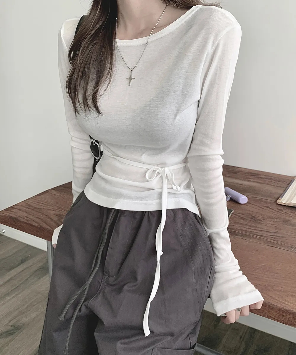 긴팔 티셔츠 모델 착용 이미지-S2L8