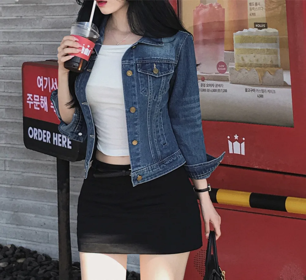 긴팔 티셔츠 모델 착용 이미지-S1L68