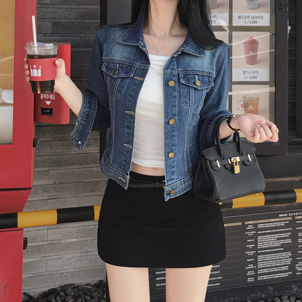 긴팔 티셔츠 모델 착용 이미지-S1L70