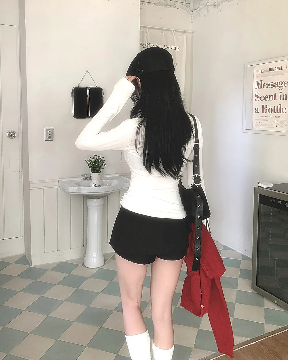 카디건 모델 착용 이미지-S2L39