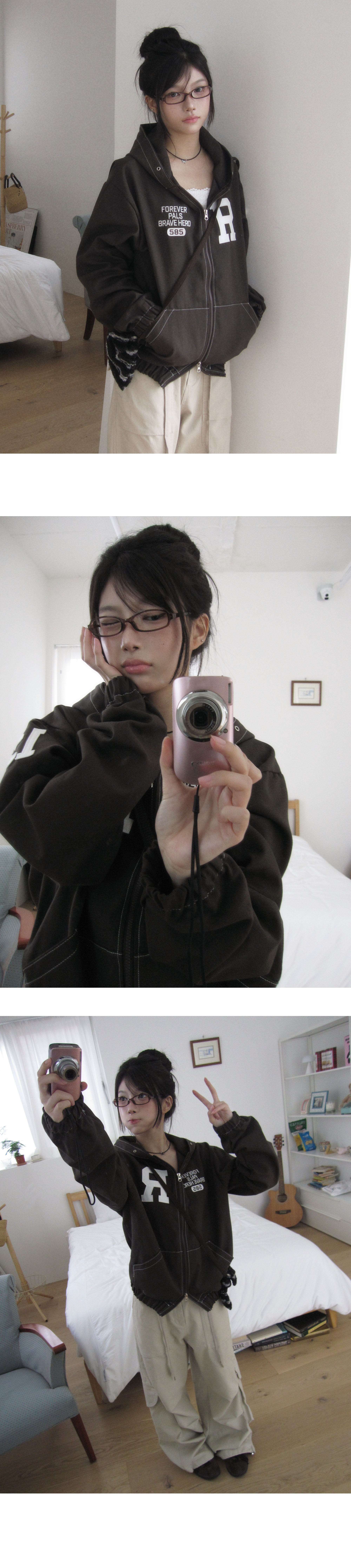 フォクシー ニューヨーク　38232 ダブルジップレディパーカー[LTSP93037] FOXEY NEWYORK レディライク パーカー ダブルジップ 38