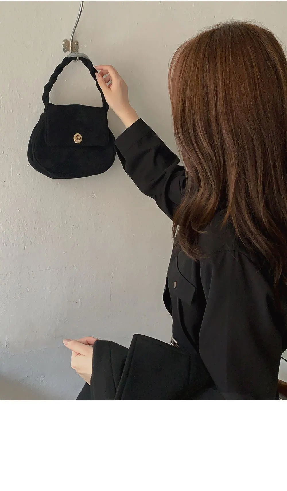 린다 카라넥 솔리드 핀턱 플레어 롱원피스