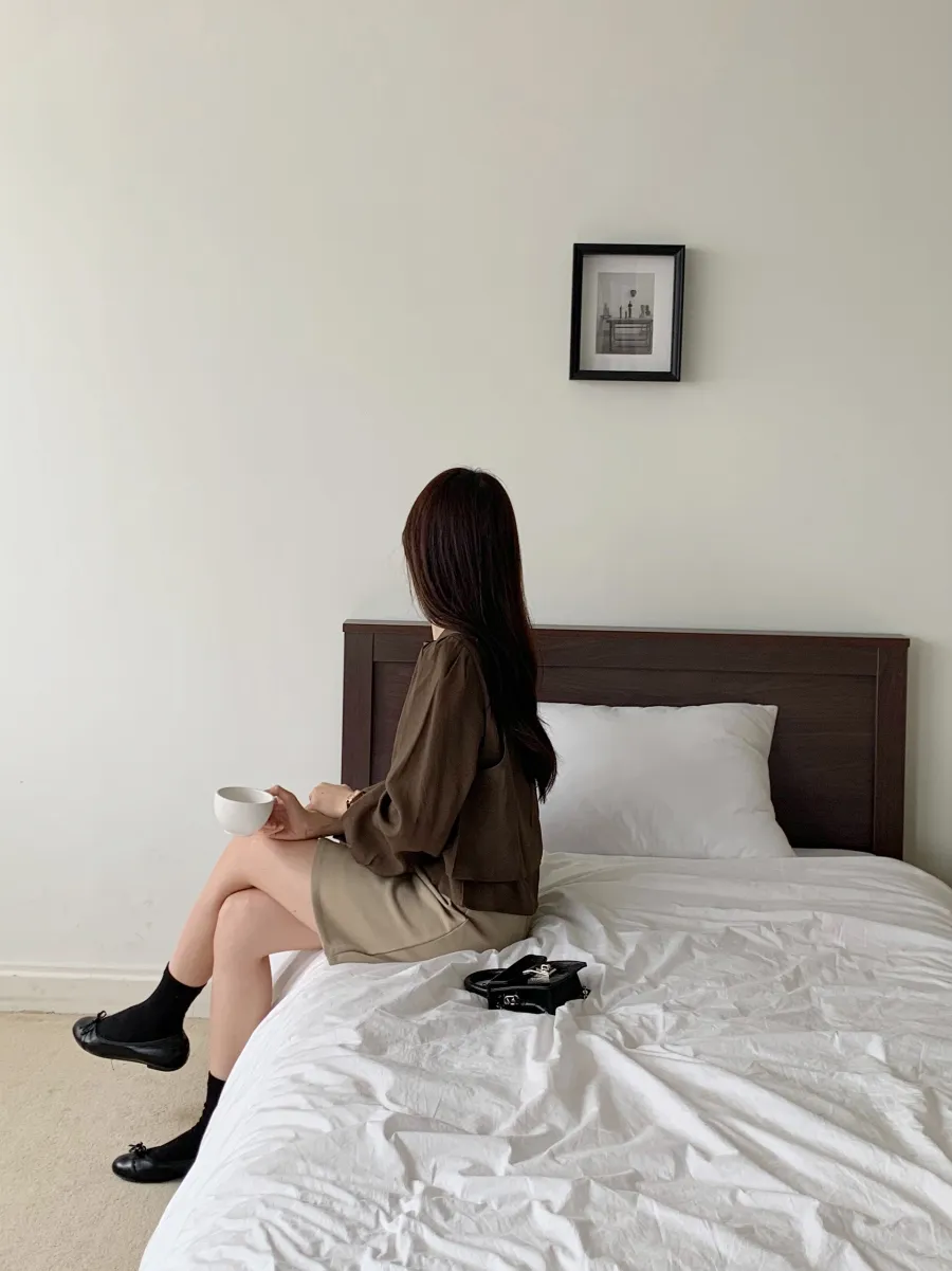 반팔 티셔츠 모델 착용 이미지-S6L34