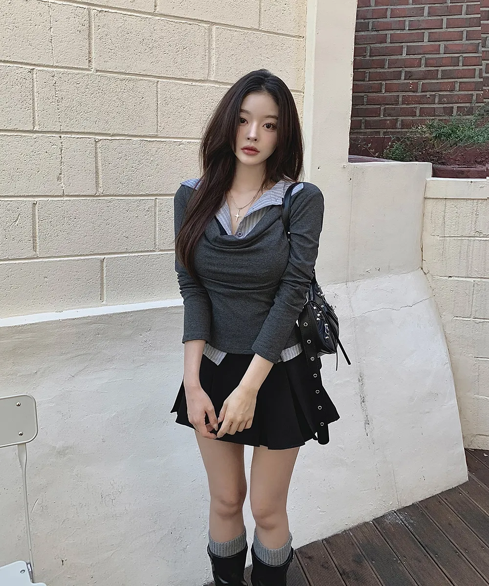 반바지 모델 착용 이미지-S2L81