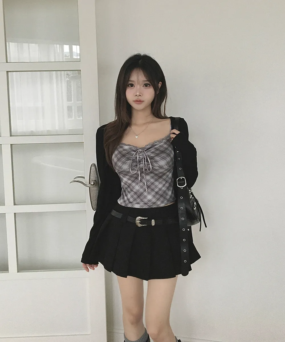 민소매 모델 착용 이미지-S2L58