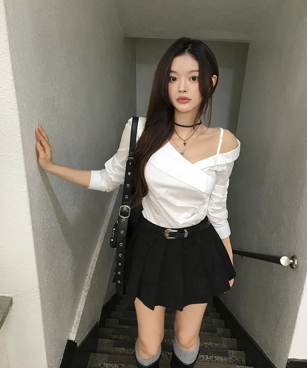 민소매 모델 착용 이미지-S3L19
