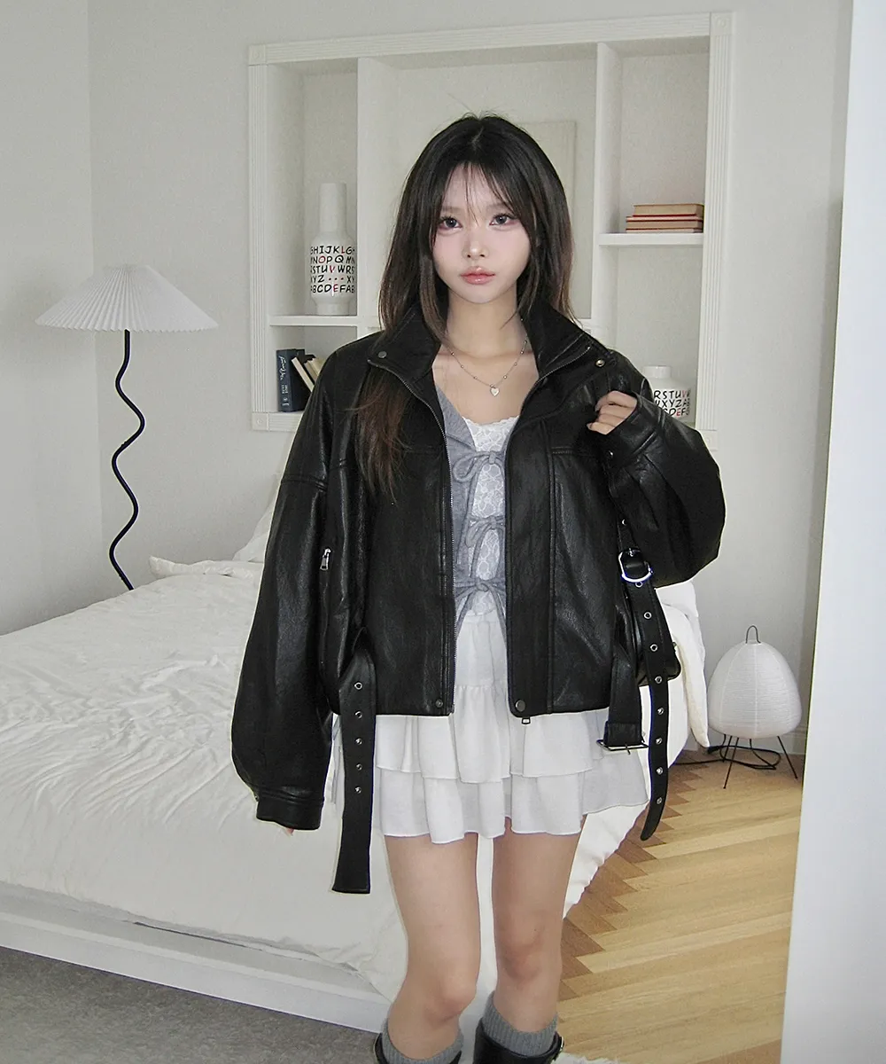 카디건 모델 착용 이미지-S3L44