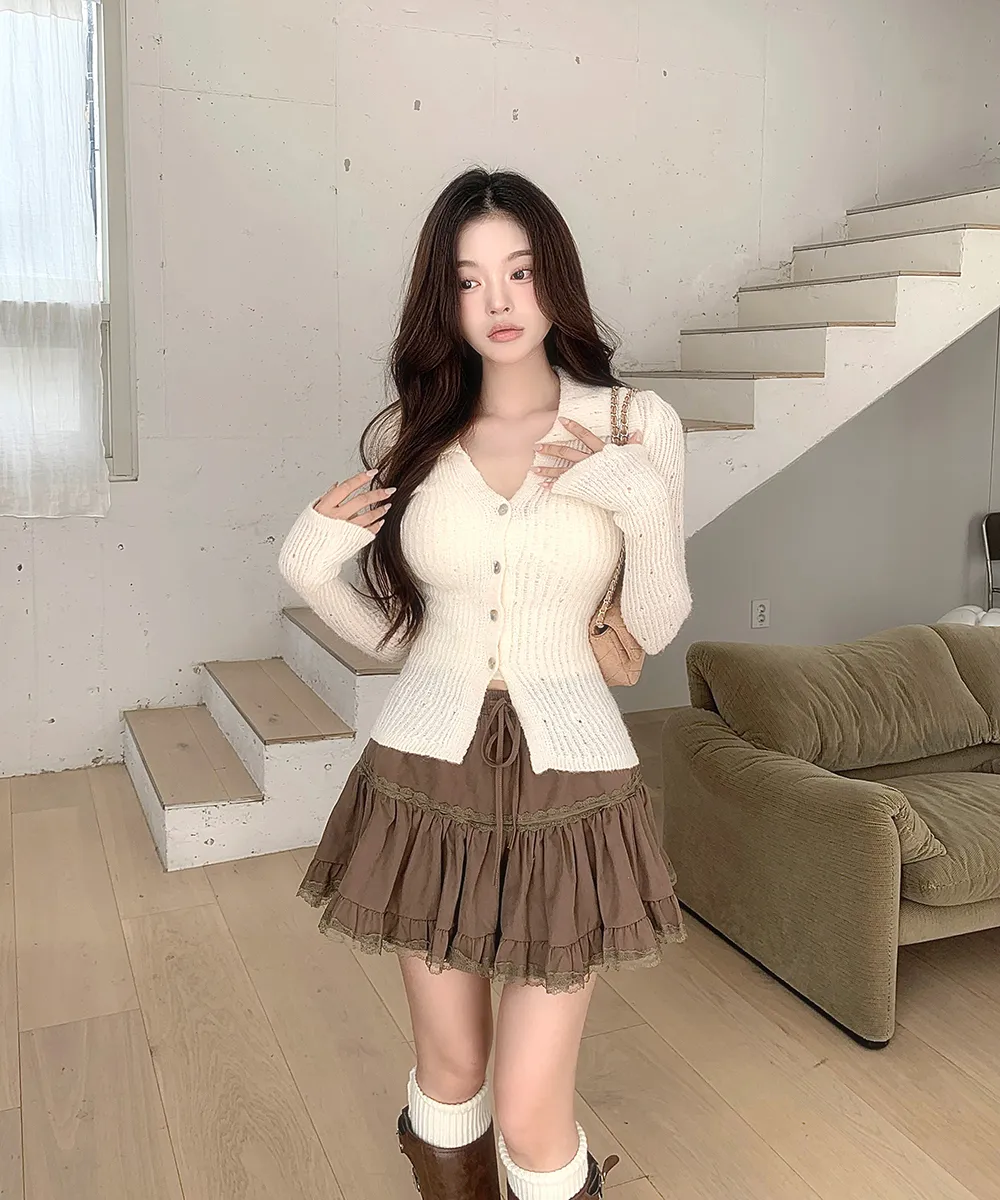 카디건 모델 착용 이미지-S2L6