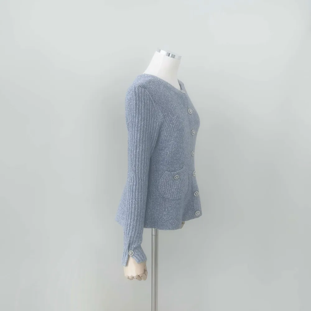 카디건 차콜 색상 이미지-S1L25