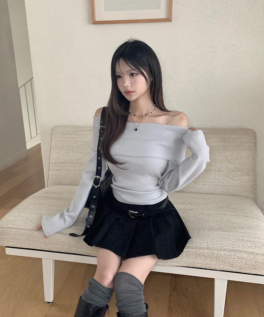 민소매 모델 착용 이미지-S3L27