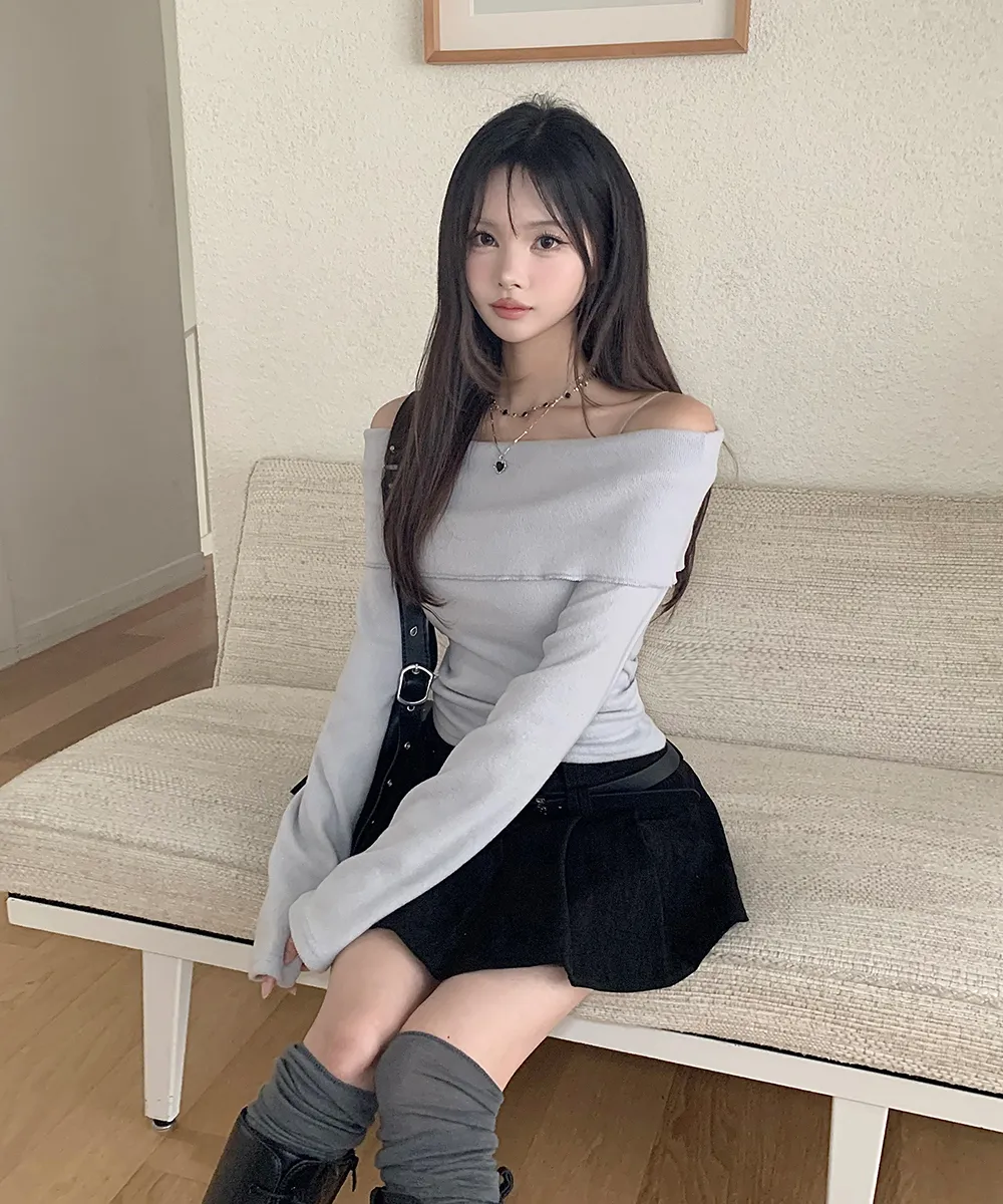 민소매 모델 착용 이미지-S3L26