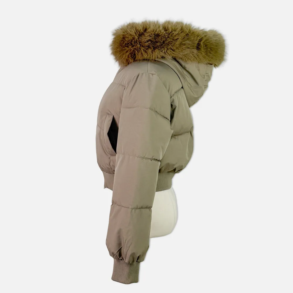 패딩 카키 색상 이미지-S1L34