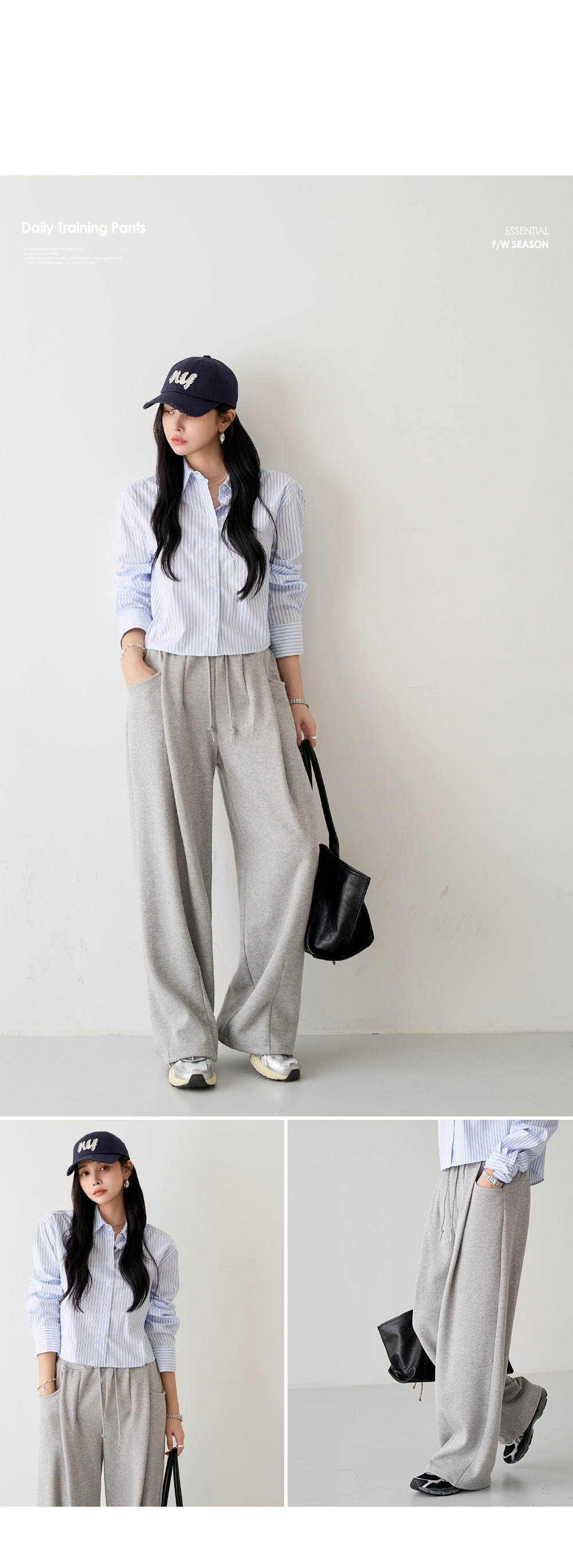 ワイドウエストゴムワンタックドローコードカラーパンツ | レディース