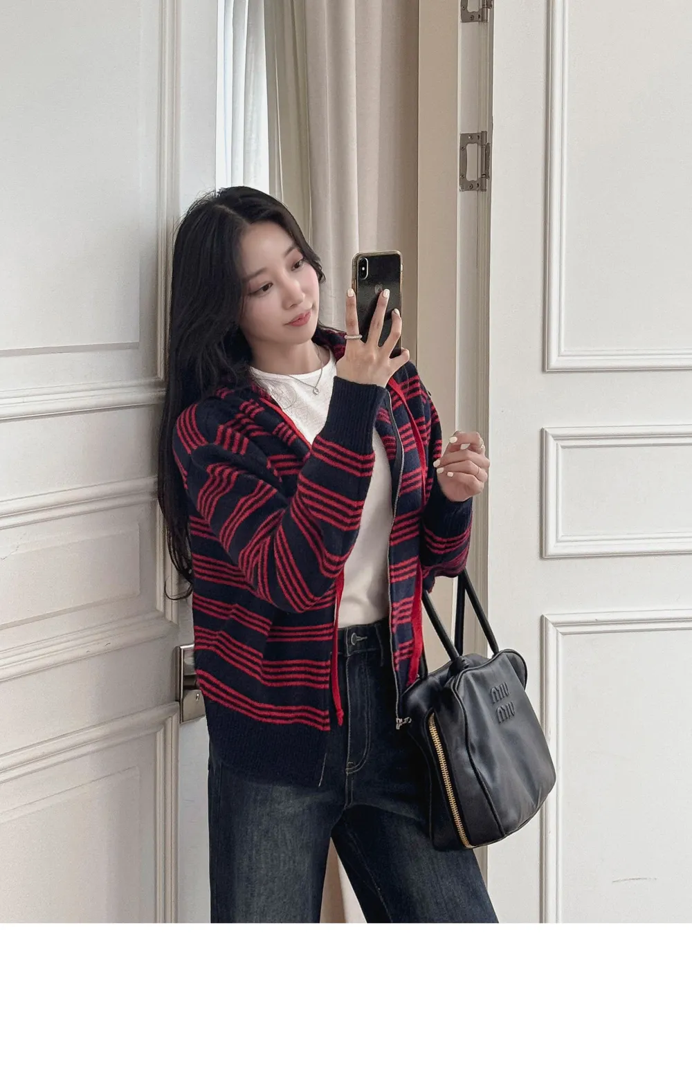 재킷 모델 착용 이미지-S1L46