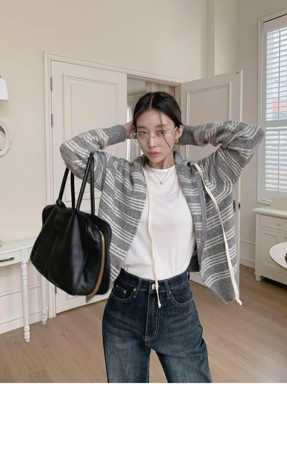 재킷 모델 착용 이미지-S1L37