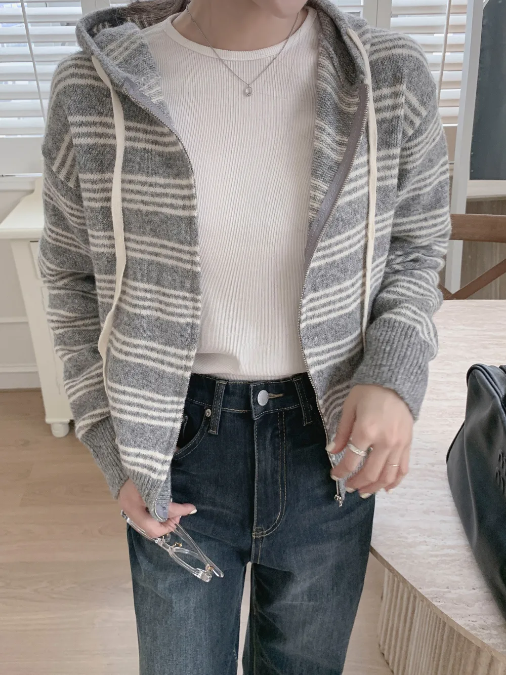 재킷 모델 착용 이미지-S1L55