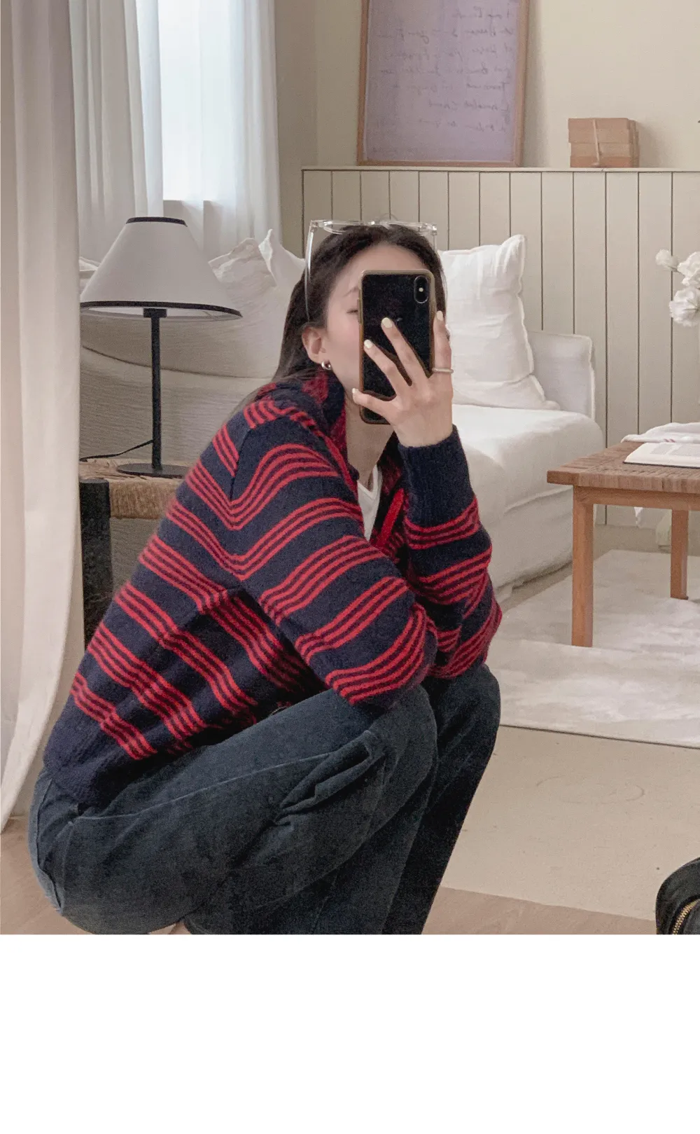 재킷 모델 착용 이미지-S1L49