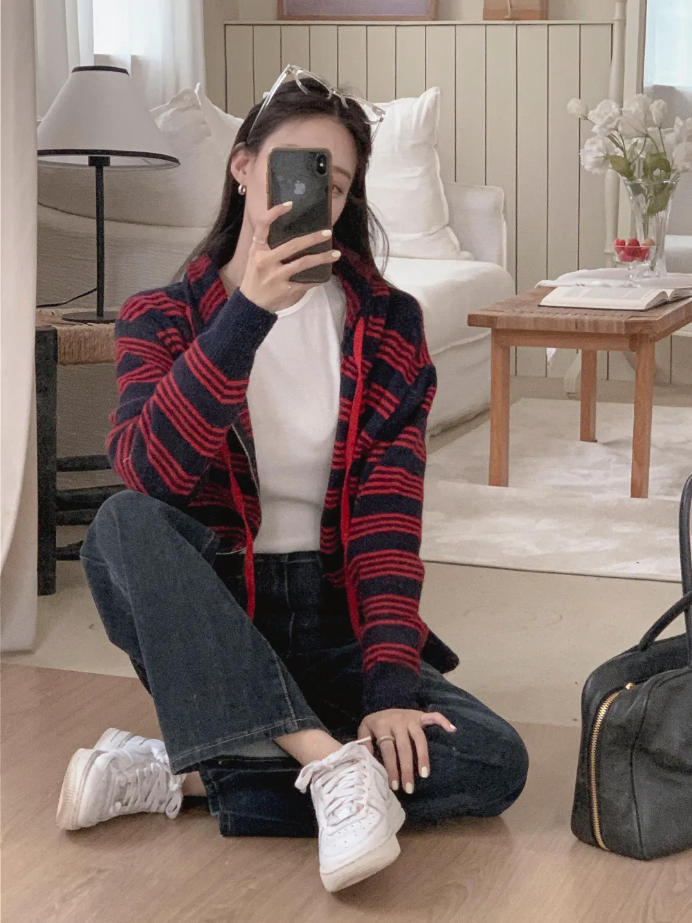 재킷 모델 착용 이미지-S1L47