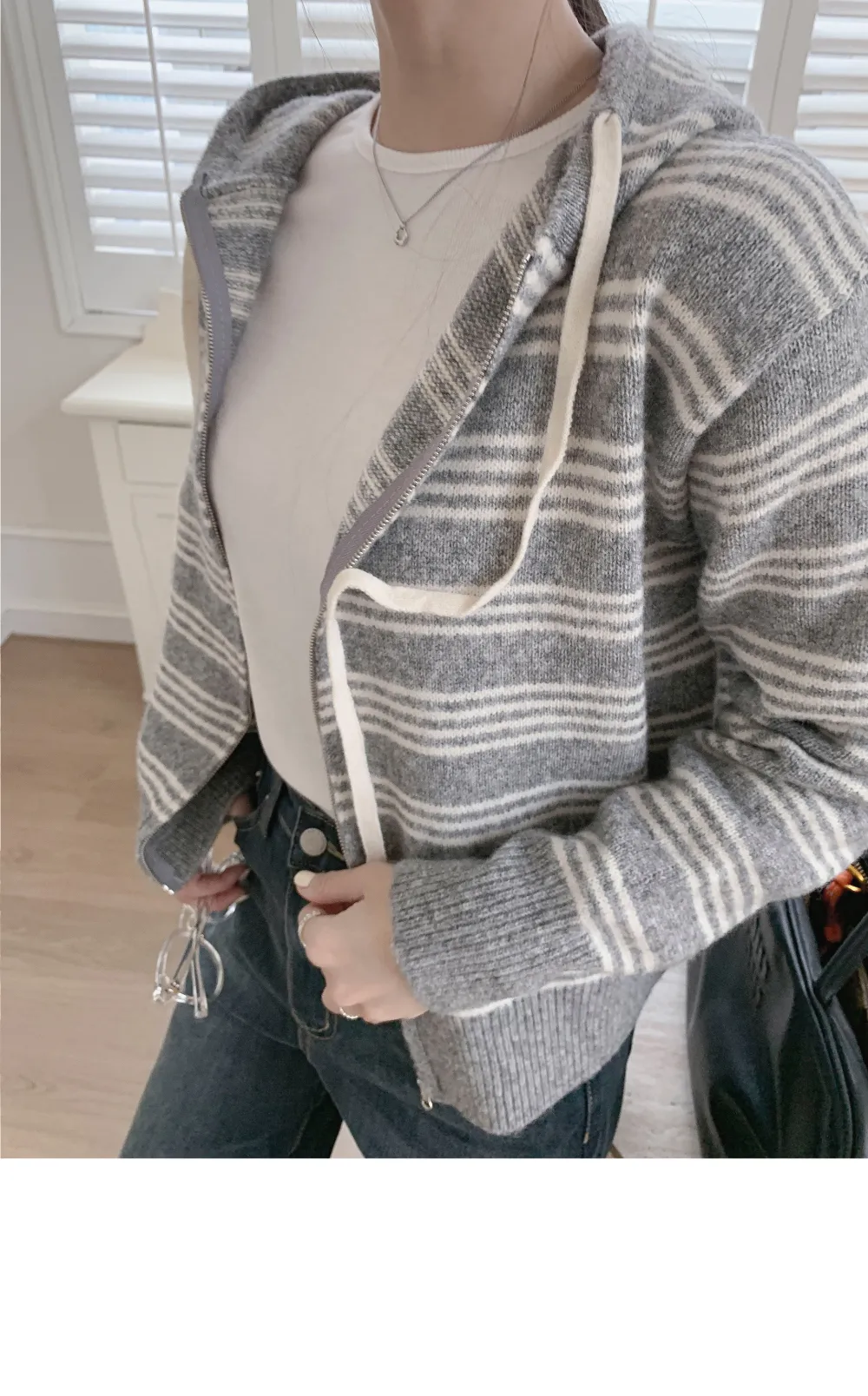 재킷 모델 착용 이미지-S1L44