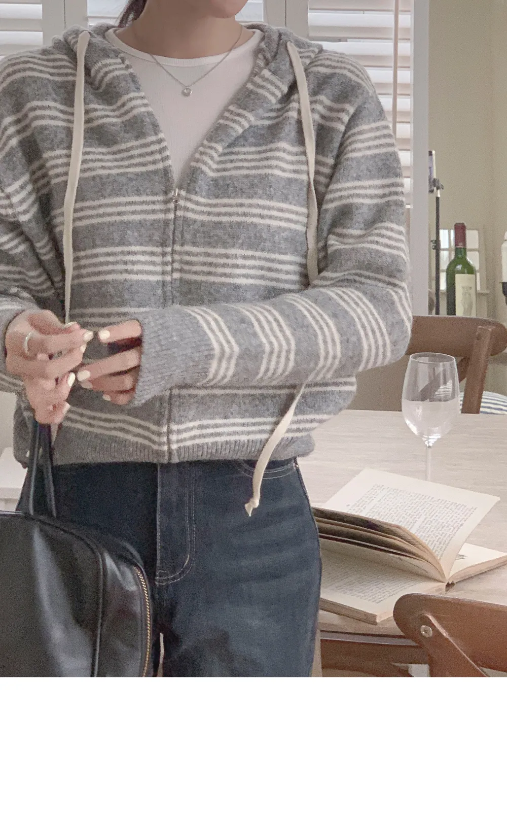 재킷 모델 착용 이미지-S1L53