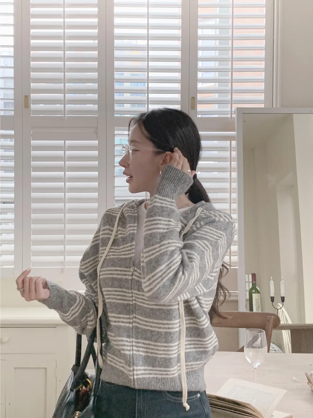 재킷 모델 착용 이미지-S1L54