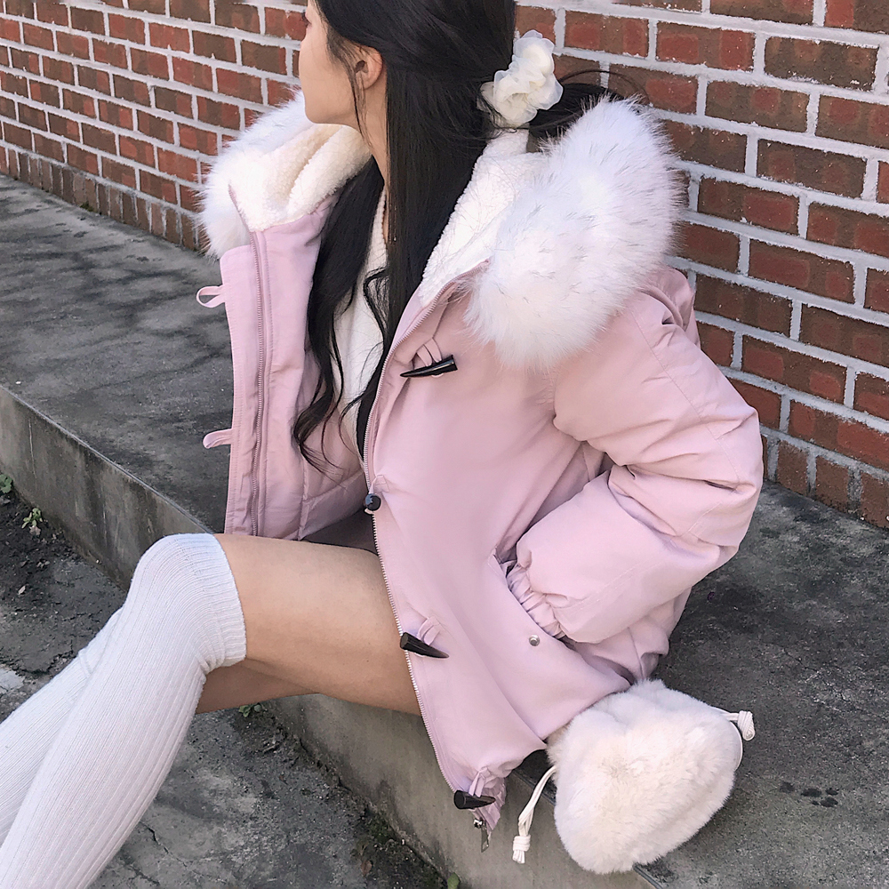 女性用　ロシニョール　ダウンジャケット ピンクホワイト ザノースフェイス ホワイトレーベル W'S NUPTSE ON BALL JACKET ダウン