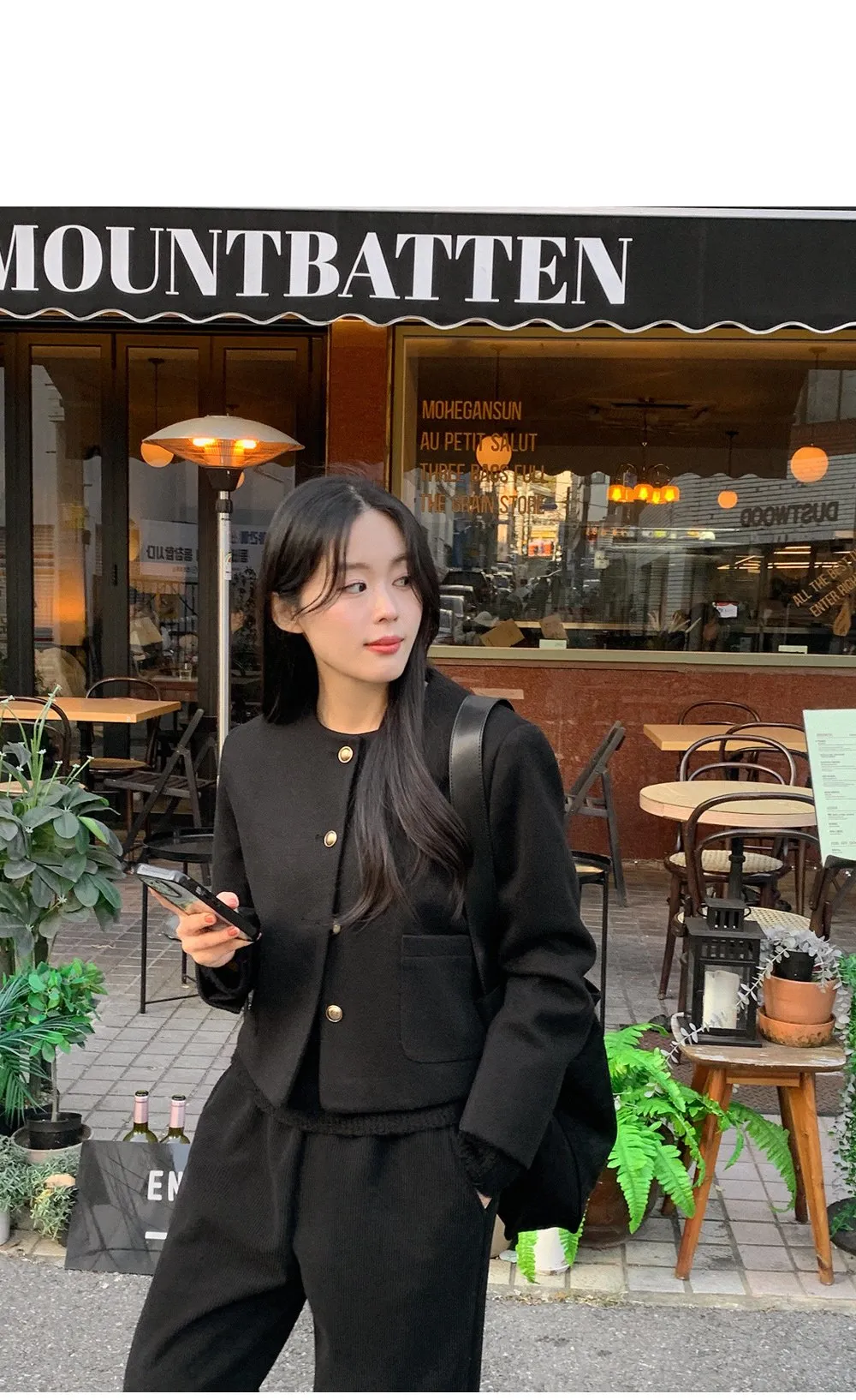 로이젤 코듀로이 기모 밴딩 와이드팬츠