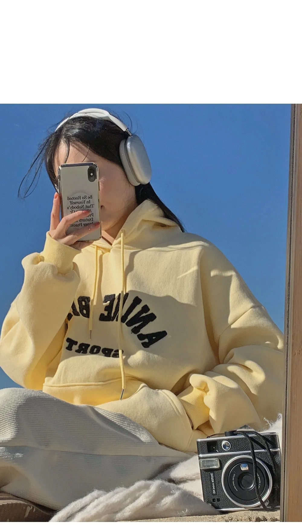 로이젤 코듀로이 기모 밴딩 와이드팬츠