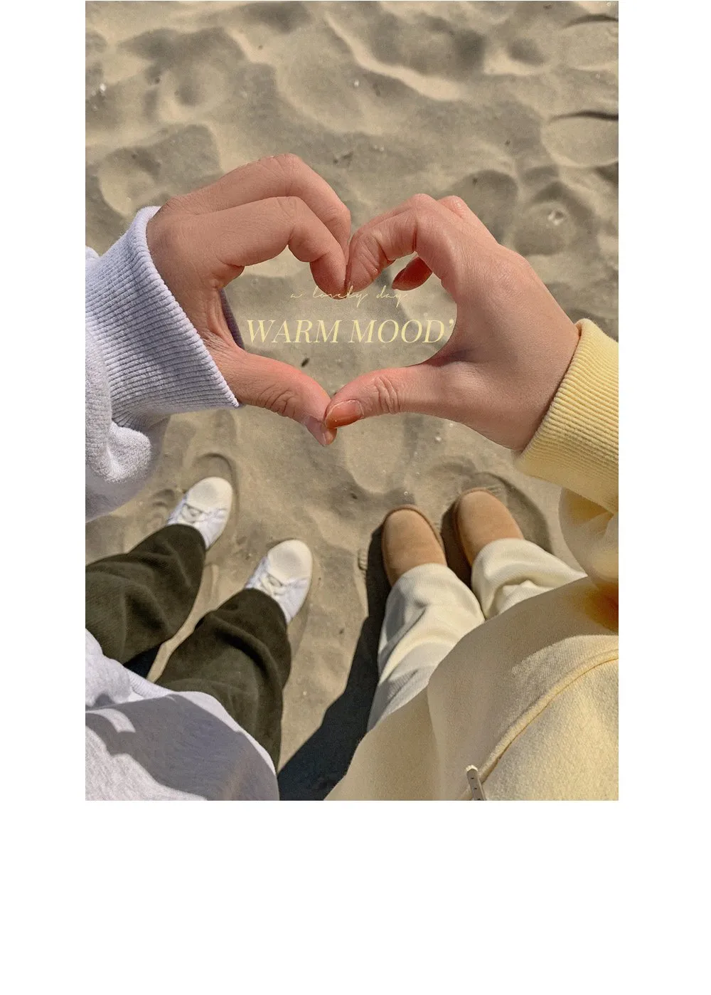 로이젤 코듀로이 기모 밴딩 와이드팬츠