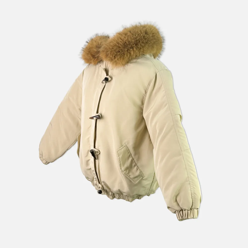 패딩 크림 색상 이미지-S1L138