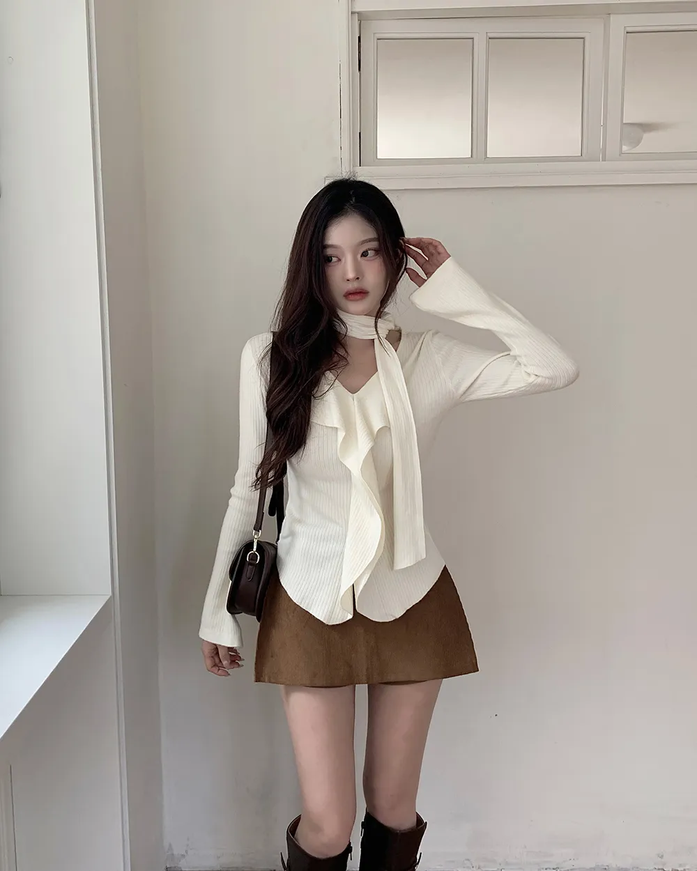 반바지 모델 착용 이미지-S3L18