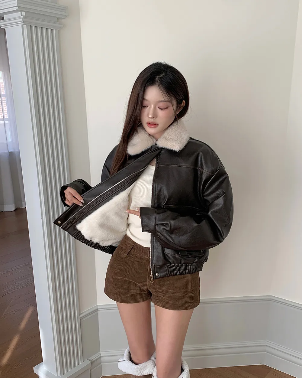 반바지 모델 착용 이미지-S2L29