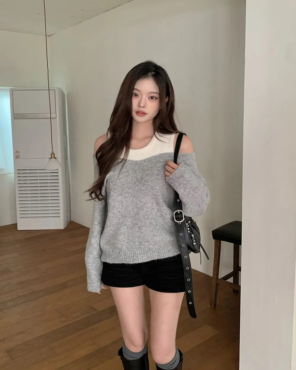 반바지 모델 착용 이미지-S3L3