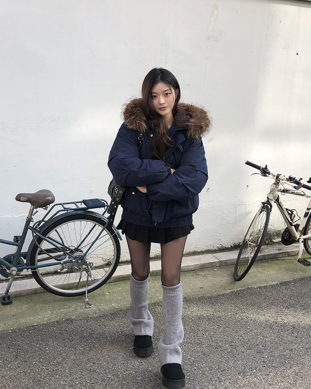 エコファージップアップセーラーカラートグルボタンポケットオーバー