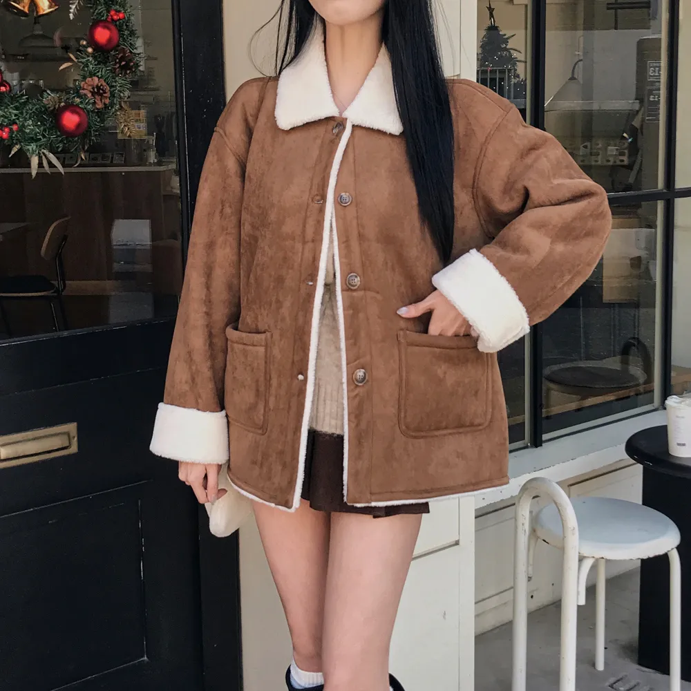 코트 모델 착용 이미지-S1L86