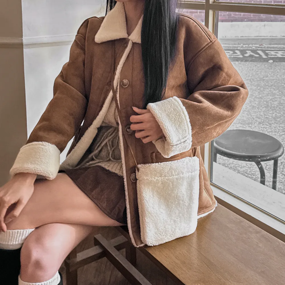 코트 모델 착용 이미지-S1L91