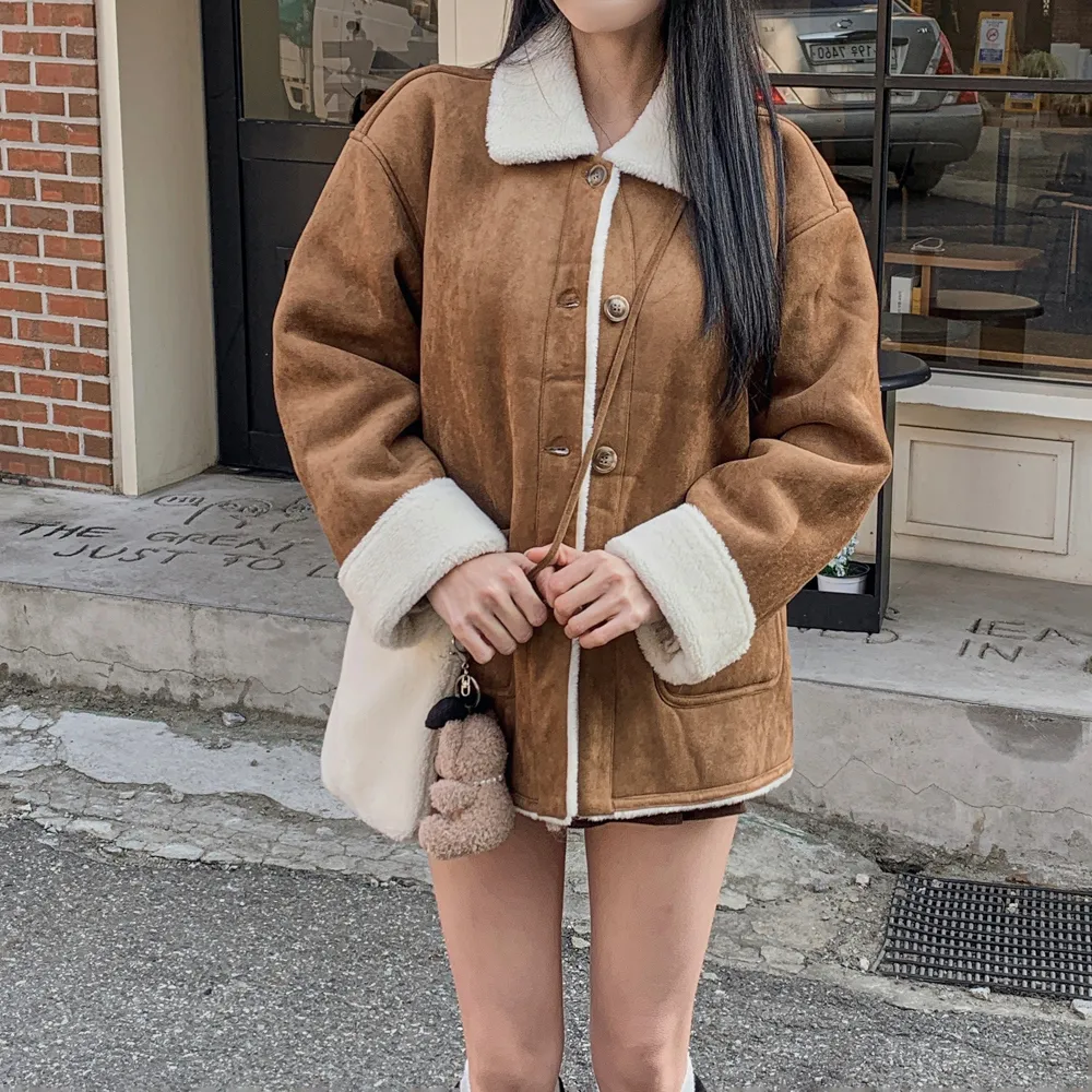 코트 모델 착용 이미지-S1L92