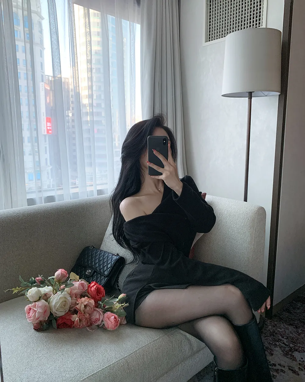 재킷 모델 착용 이미지-S1L81