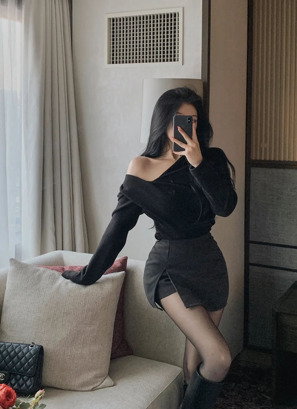 재킷 모델 착용 이미지-S1L61