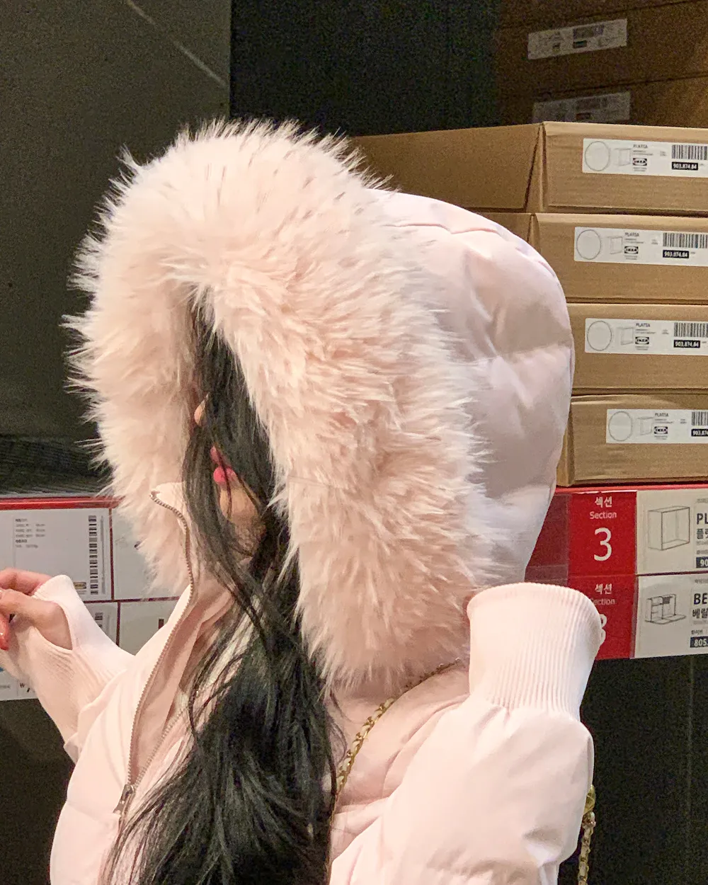 재킷 모델 착용 이미지-S1L57