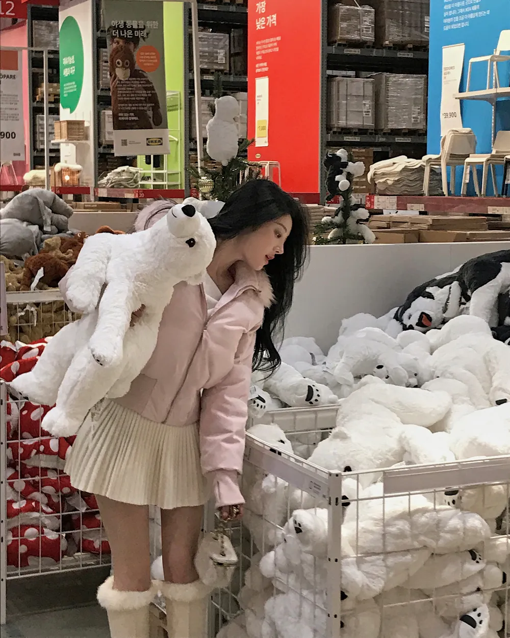 재킷 모델 착용 이미지-S1L48