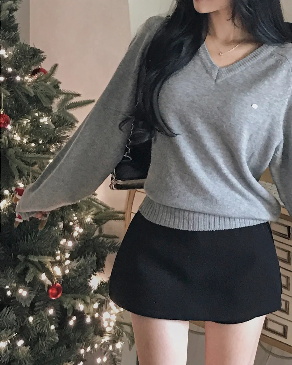 코트 모델 착용 이미지-S1L121