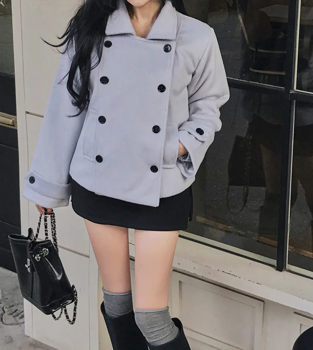 코트 모델 착용 이미지-S1L100