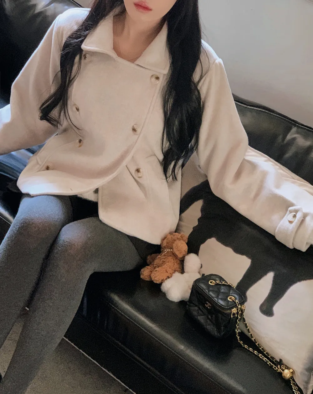 코트 모델 착용 이미지-S1L67