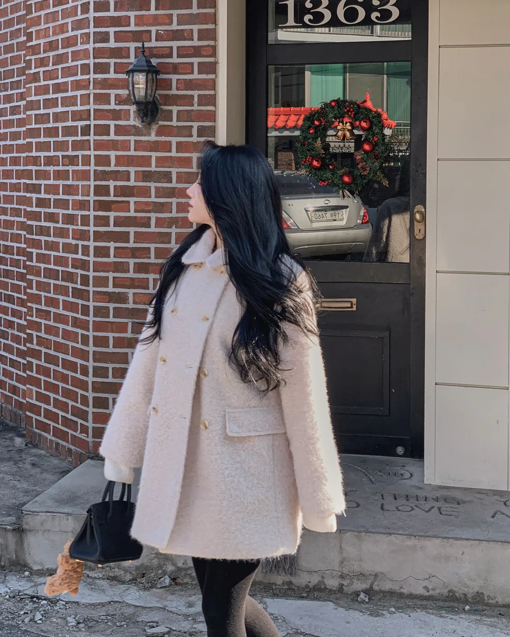 코트 모델 착용 이미지-S1L62