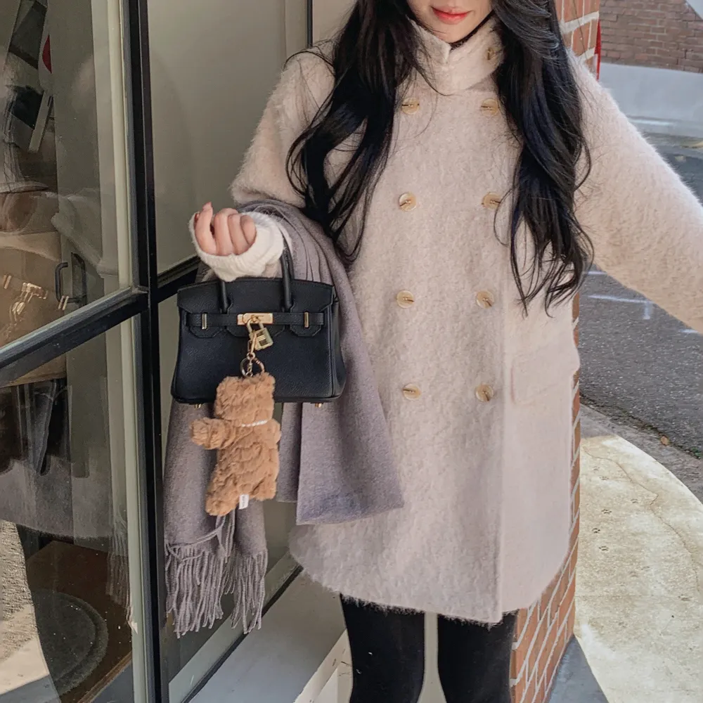 코트 모델 착용 이미지-S1L54