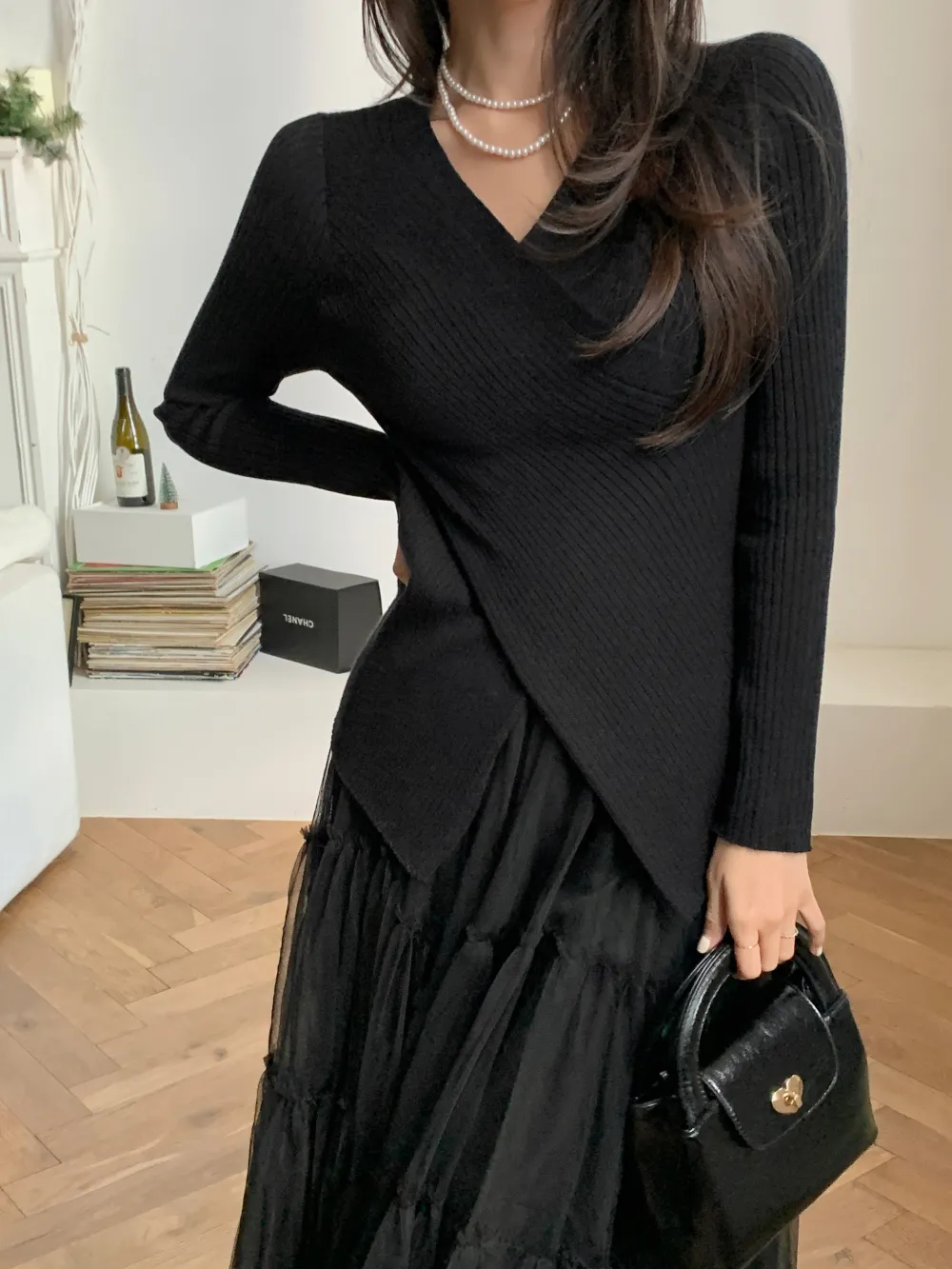 드레스 모델 착용 이미지-S4L16