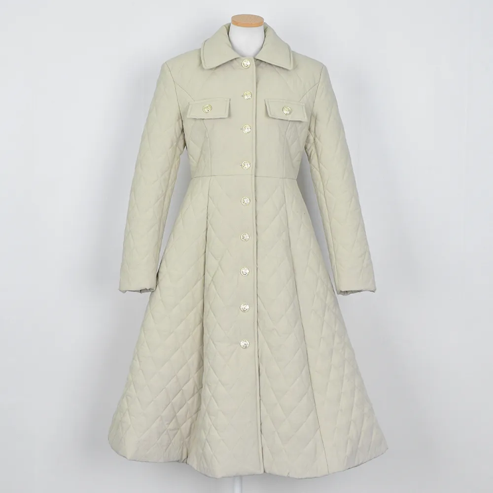 드레스 아이보리 색상 이미지-S1L19