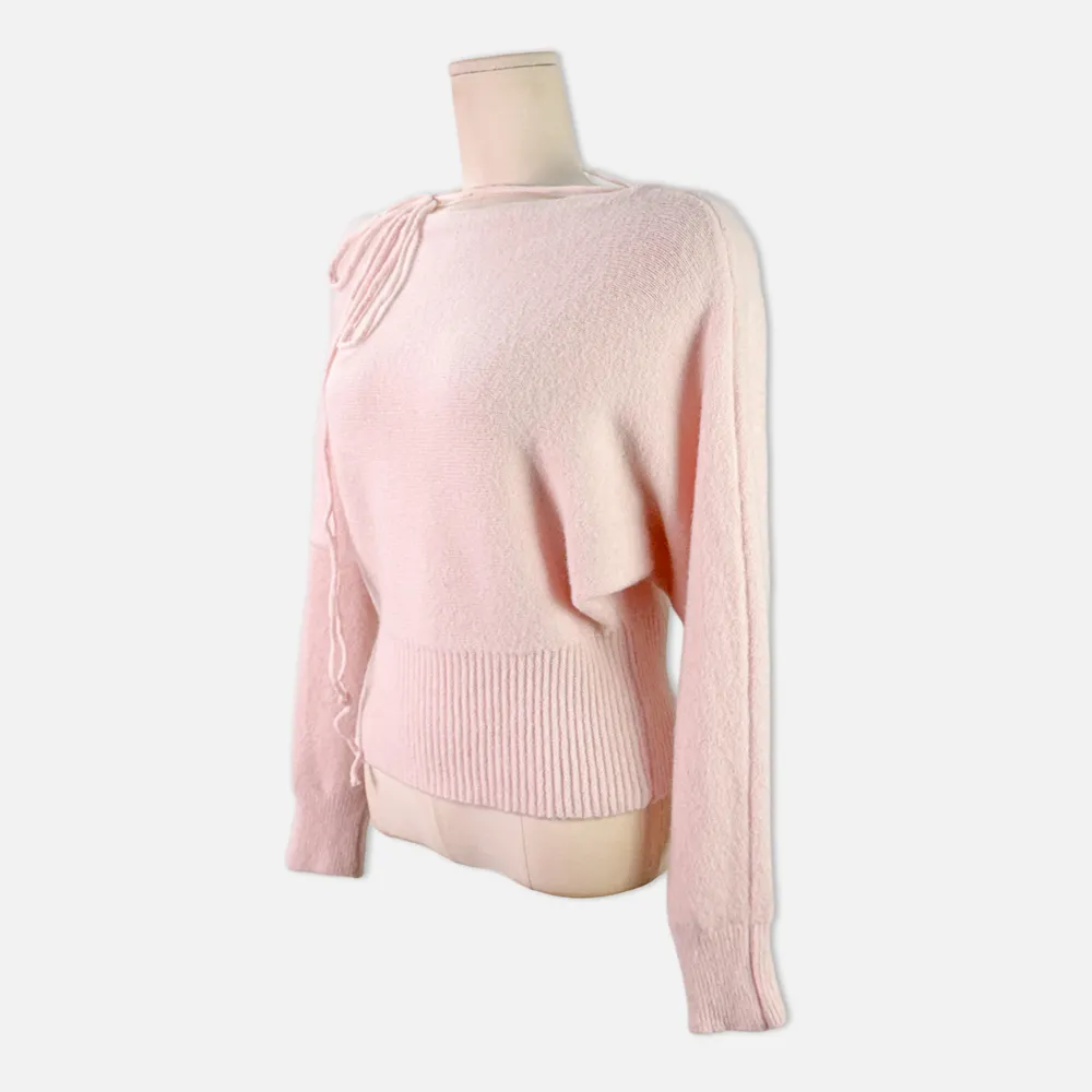 긴팔 티셔츠 베이비핑크 색상 이미지-S1L21